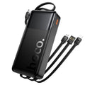 Hoco 22.5W 20,000mAh Power Bank with Built-In Cables #J156A