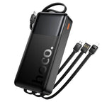 Hoco 22.5W 20,000mAh Power Bank with Built-In Cables #J156A