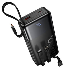 Hoco 22.5W 20,000mAh Power Bank with Built-In Cables #J156B