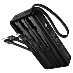 Hoco 22.5W 20,000mAh Power Bank with Built-In Cables #J156B
