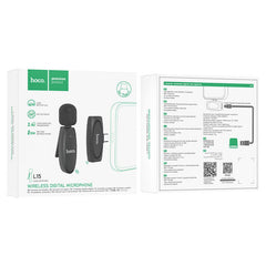 Hoco 360° Type-C Wireless Microphone #L15