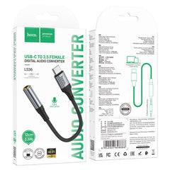 Hoco USB-C to 3.5mm Audio Adapter #LS36