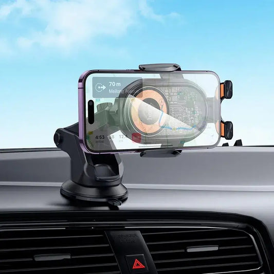 Hoco 15W Wireless Charging Transparent Phone Holder #HW34