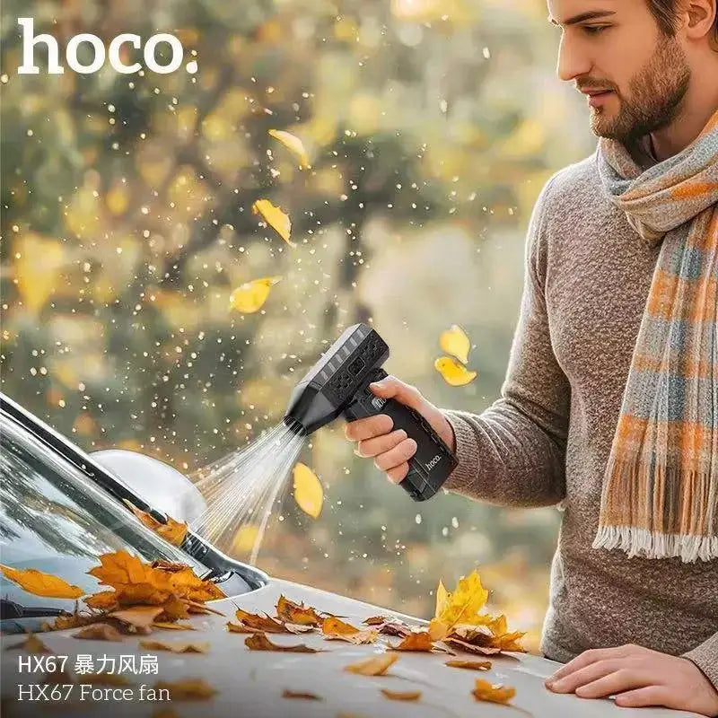 Hoco Ultra-High Speed Portable Force Fan Blower #HX67 – view 3