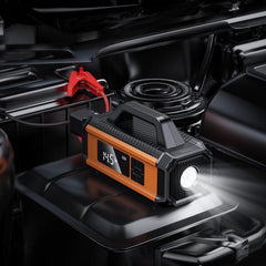 Hoco 3 IN 1 Portable Smart Jump Starter & Air Pump & Light #QS4