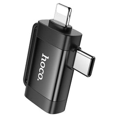 Hoco Lightning & USB C to USB A Adapter #UA31F