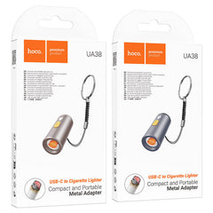 Hoco Portable Type-C Lighter Adapter #UA38