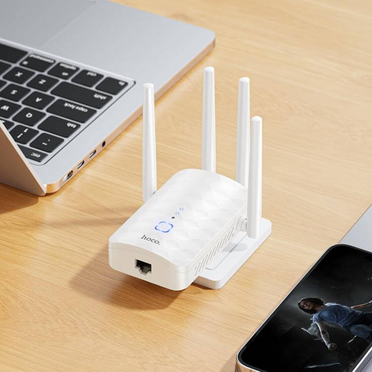 Hoco 300Mbps Wifi4 Repeater #HI35 – view 3