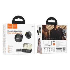 Hoco Wireless Dual Microphone Type C and Lightning Set #L22