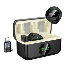 Hoco Wireless Dual Microphone Type C and Lightning Set #L22