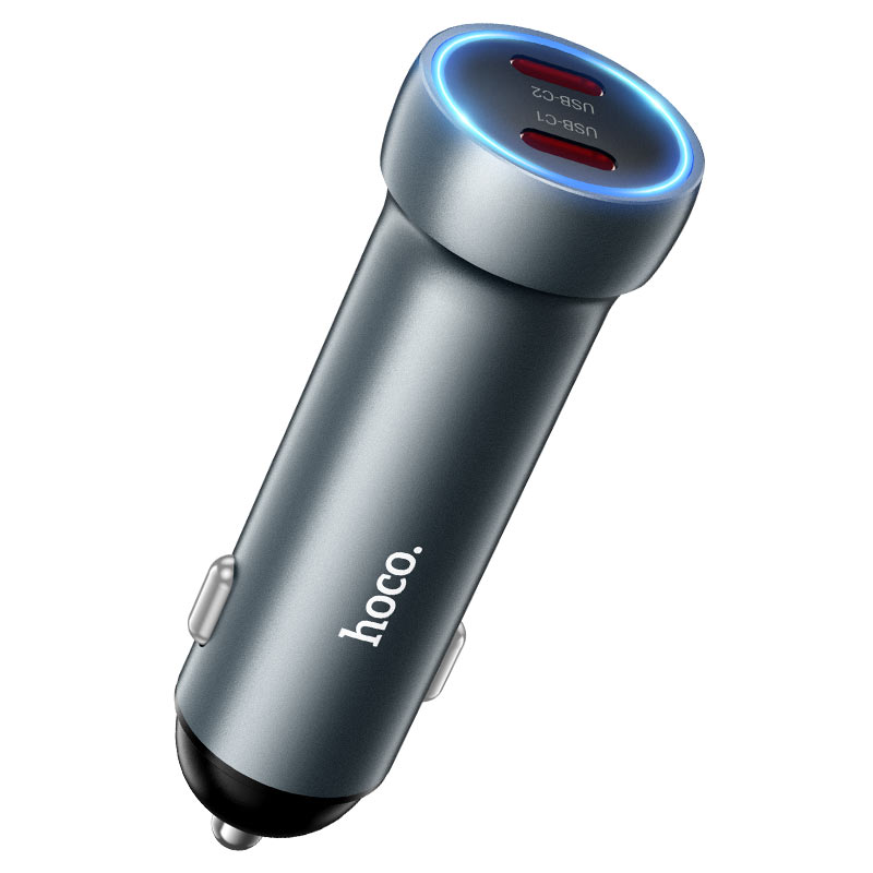 Hoco 60W Dual Port Car Charger #Z54B