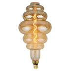Oversized LED Filament Amber Light Bulb #HoneyComb