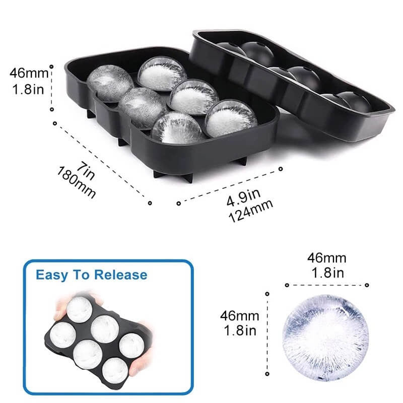 Silicone Sphere Ice Tray - Buyrouth