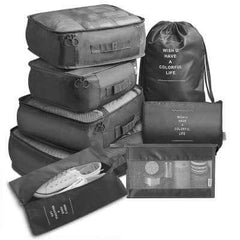 Buy 2 Get 1 Free 8 Piece Travel Packing Cubes Luggage Organizer Bundle