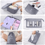 8 Piece Travel Packing Cubes Luggage Organizer – view 7