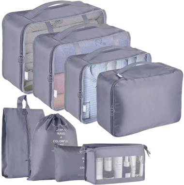8 Piece Travel Packing Cubes Luggage Organizer – view 4