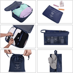 8 Piece Travel Packing Cubes Luggage Organizer – view 8