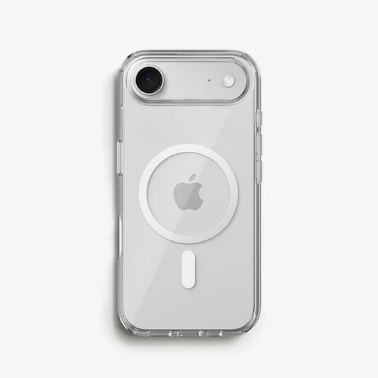 جراب شفاف مقاوم للصدمات لهاتف iPhone مزود بتقنية MagSafe (متوفر بجميع الموديلات)