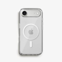 جراب شفاف مقاوم للصدمات لهاتف iPhone مزود بتقنية MagSafe (متوفر بجميع الموديلات)