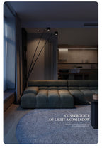 Aisilan Omega Metal Tall Floor Lamp #LD015a – view 17