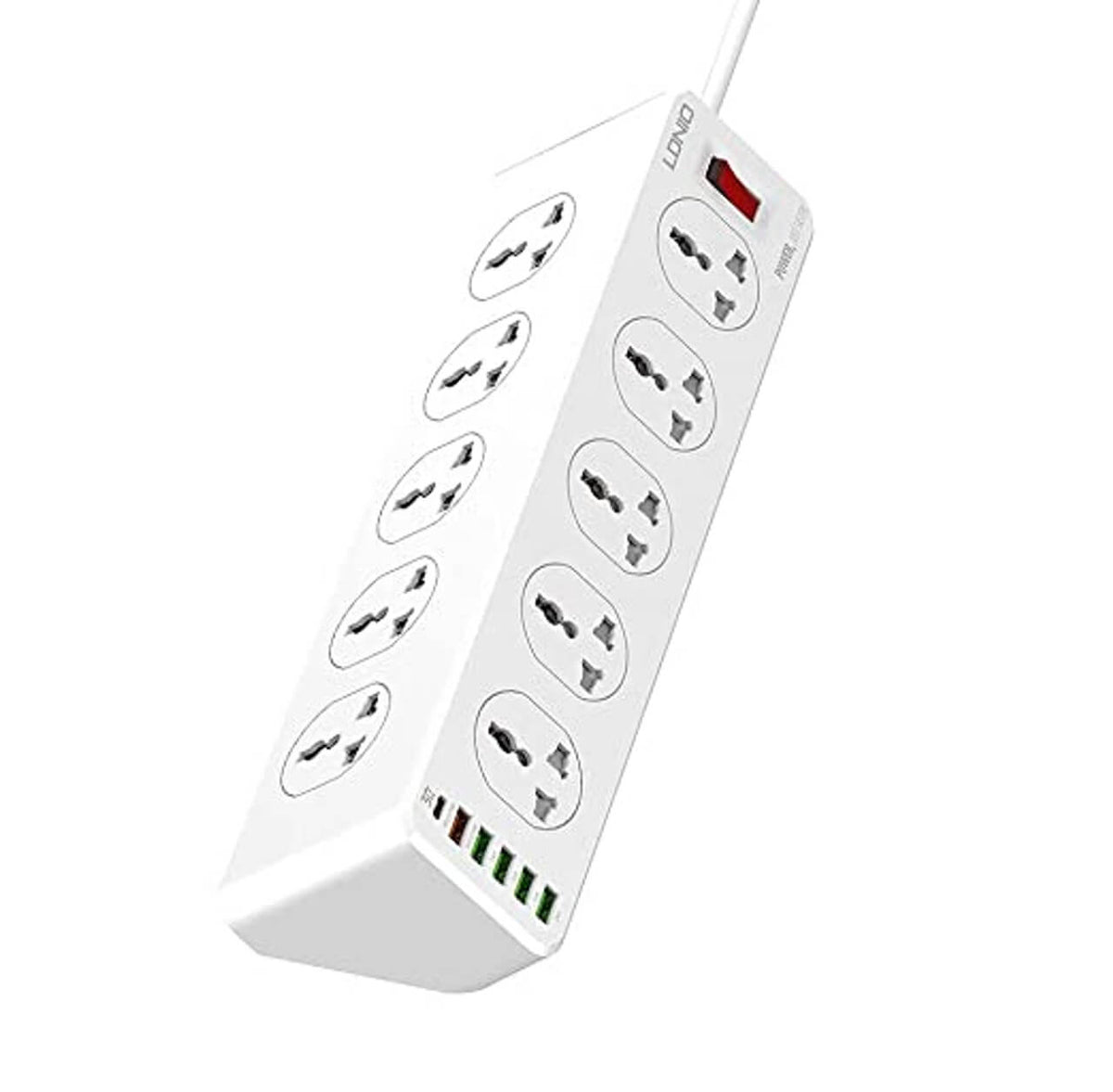 LDNIO 10 AC Outlets Universal Power Strip #SC10610 – view 2