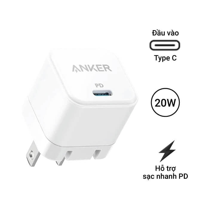 Anker Powerport III 20W Cube PD Charger - Buyrouth