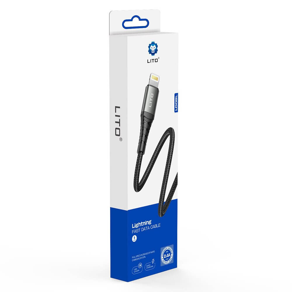 Lito USB A to Lightning Fast Data Cable #LD08L – view 3
