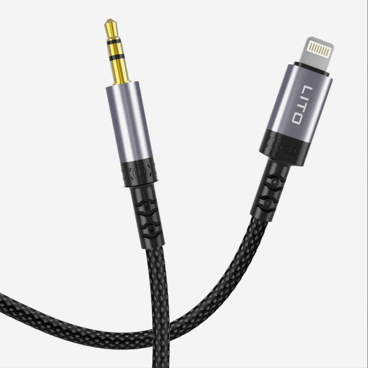 Lito Lightning to 3.5mm AUX Audio Cable #LA01L
