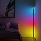 Minimal Corner Floor Lamp – view 3