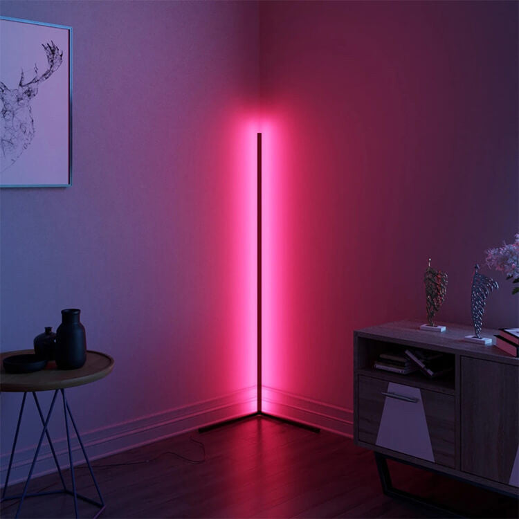 Minimal Corner Floor Lamp – view 4