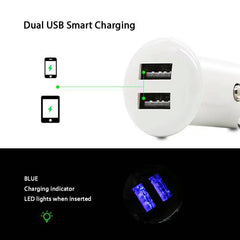 Dual Port Car Charger - Buyrouth