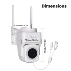 MOES Smart Outdoor Wireless Security Camera