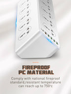 LDNIO 10 AC Outlets Universal Power Strip #SC10610 – view 10