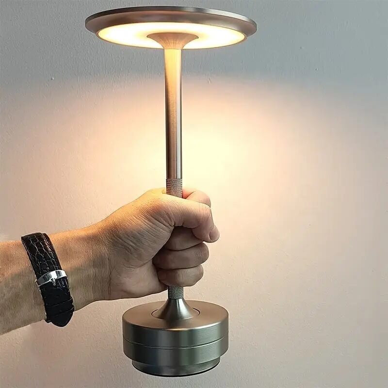 LED Rechargeable Aluminum Table Lamp - Buyrouth