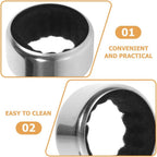 Stainless Steel Wine Bottle Collar Drip Ring – view 4