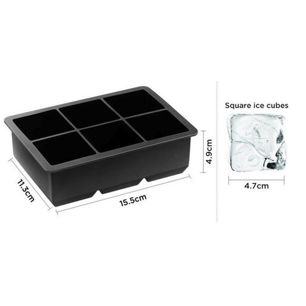 Large Cube Silicone Ice Tray with Lid – view 3