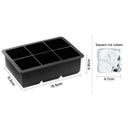 Large Cube Silicone Ice Tray with Lid – view 3