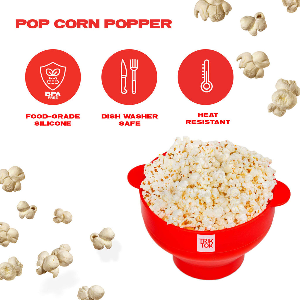 Microwave Popcorn Silicone Popper – view 3