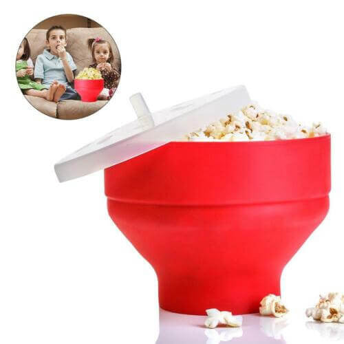 Microwave Popcorn Silicone Popper - Buyrouth