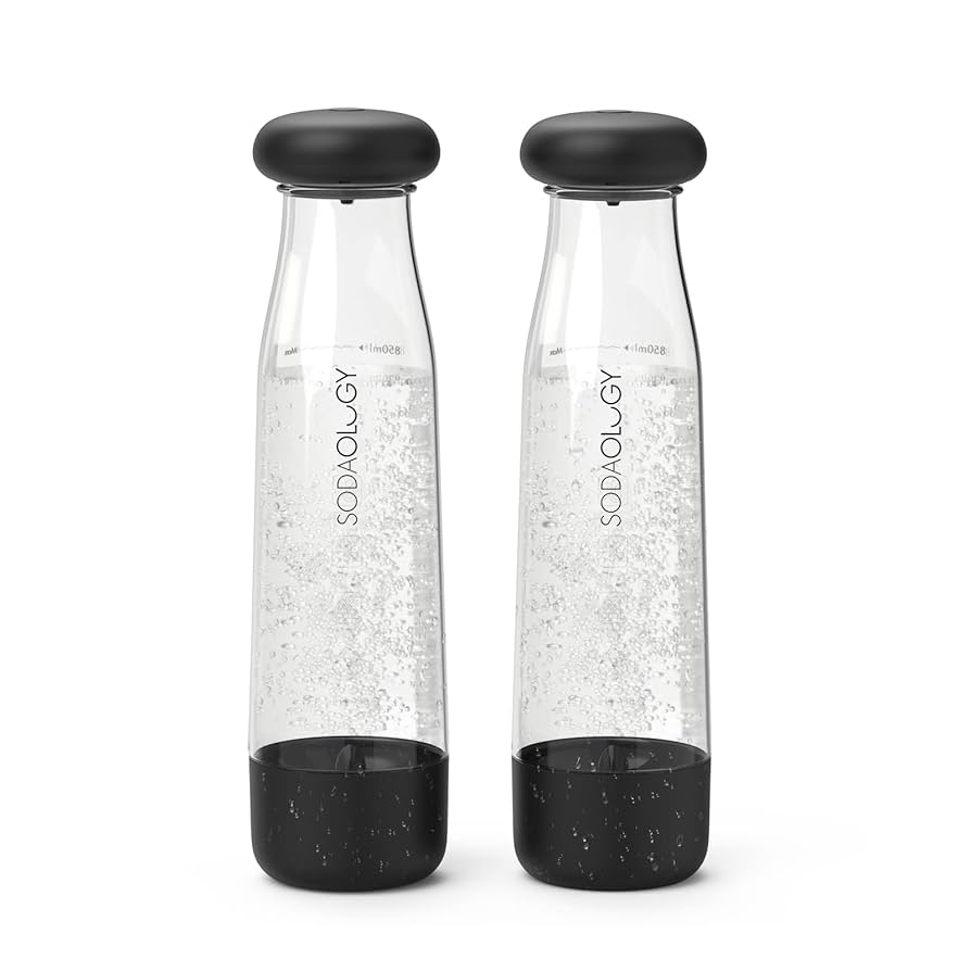 Sodaology BPA Free Soda Water Bottle Set of 2