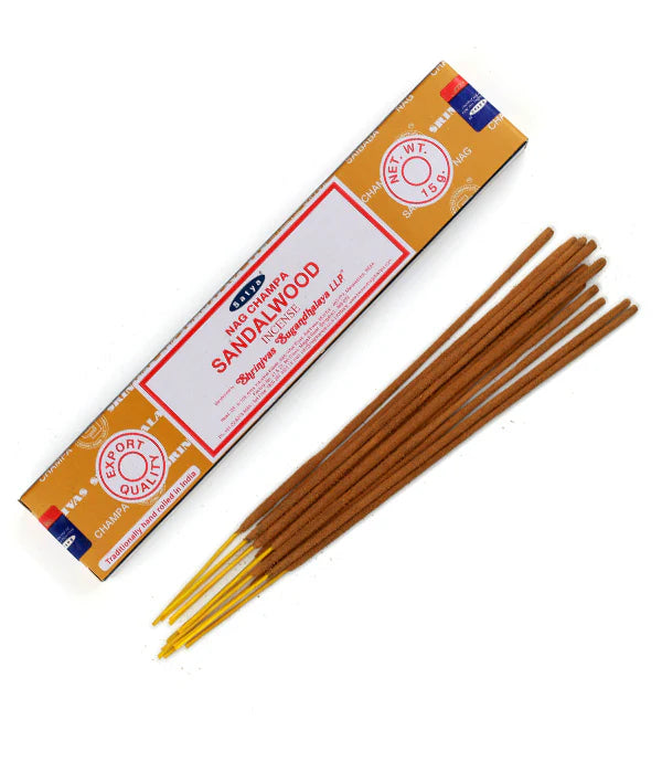 SATYA Natural Incense Sticks – Sandalwood