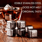 Stainless Steel Reusable Ice Cubes with Ice Tong – view 2