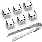 Stainless Steel Reusable Ice Cubes with Ice Tong – view 9