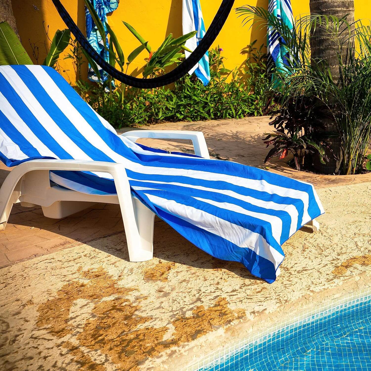 Microfiber Quick Dry Striped Beach Towel – view 2