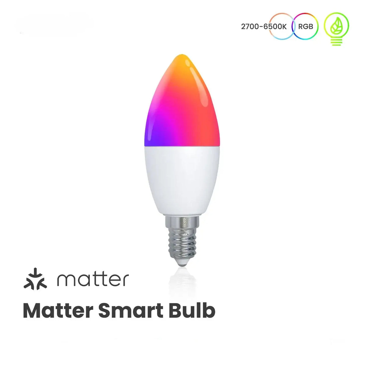 MOES Matter E14 Smart 6W LED Bulb