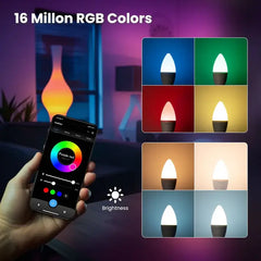 MOES Matter E14 Smart 6W LED Bulb