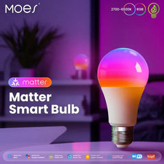 MOES Matter E27 9W Smart Bulb
