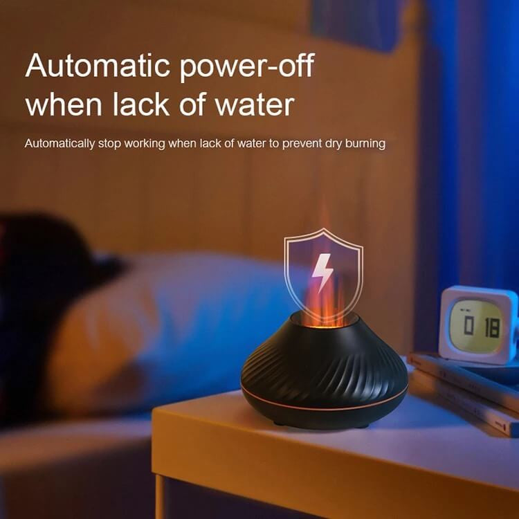 Volcano Fire Flame Aroma Diffuser – view 4