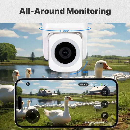 MOES Smart Outdoor Wireless Security Camera
