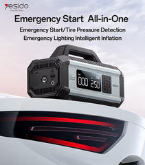 Yesido 5-in-1 Portable Jump Starter & Air Compressor #VC13